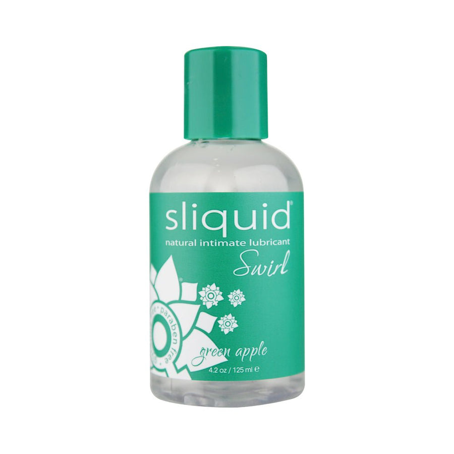 Sliquid Swirl Lubricant Green Apple Tart 4.2oz-blank-Sexual Toys®