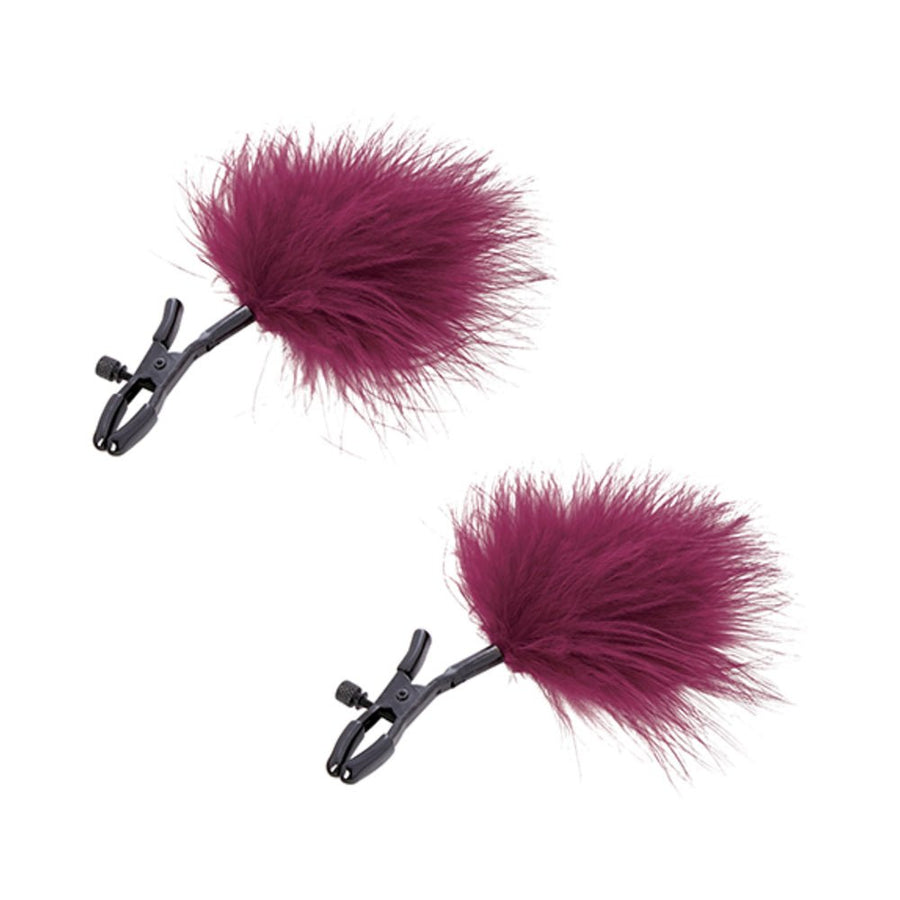 S&amp;m Enchanted Feather Nipple Clamps-blank-Sexual Toys®