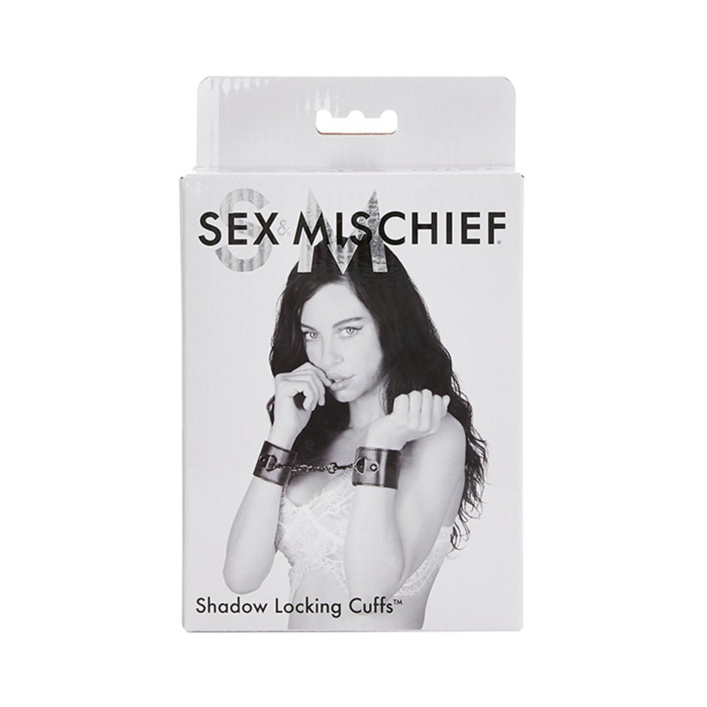 S&m Shadow Locking Cuffs-blank-Sexual Toys®