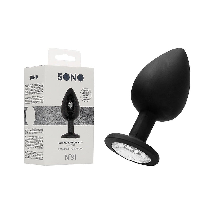 Sona N0. 91 - Self Penetrating Butt Plug - Black-Shots-Sexual Toys®