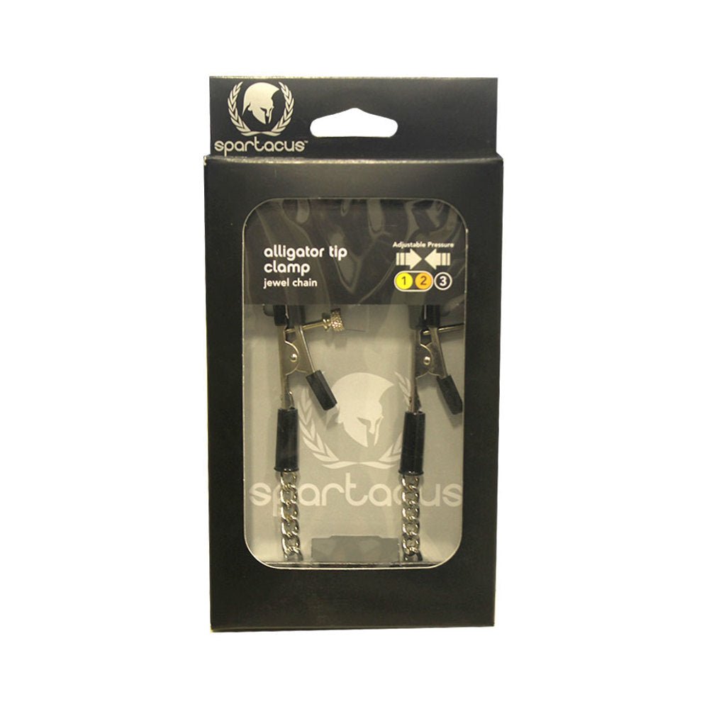 Spartacus Nipple Clamps Rubber Tipped-blank-Sexual Toys®
