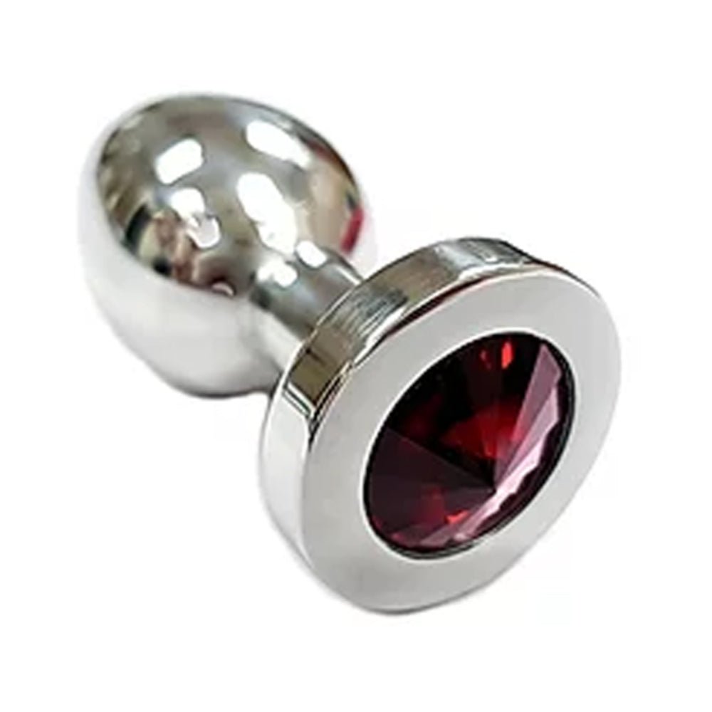 Stainless Steel Smooth Medium Butt Plug-blank-Sexual Toys®