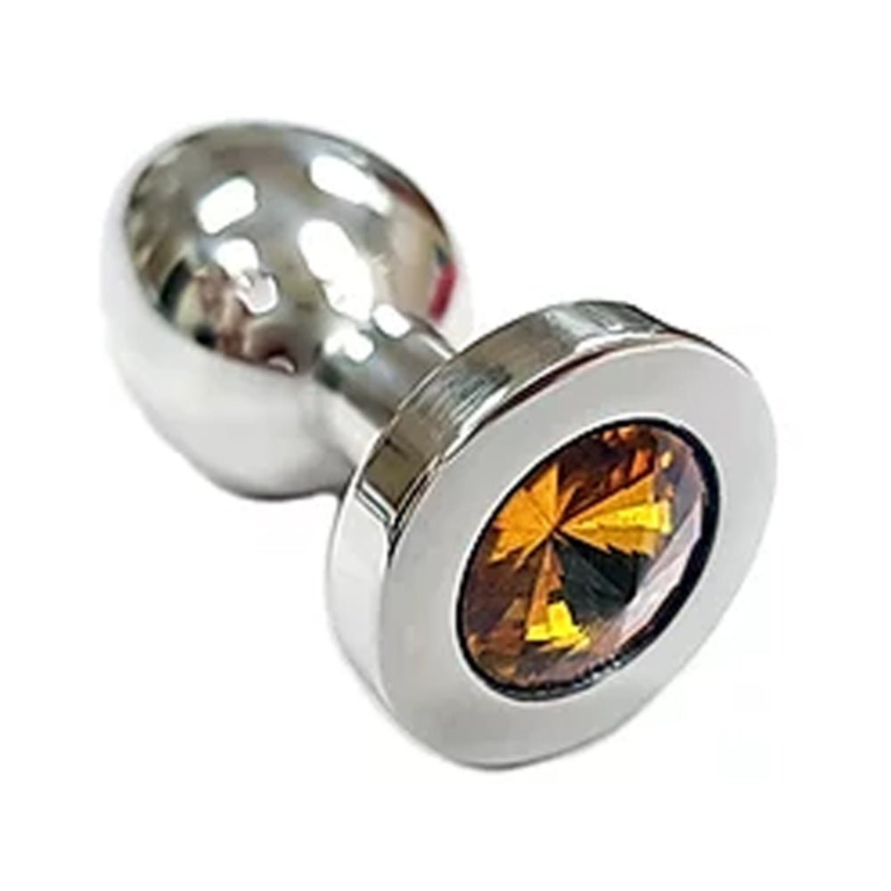 Stainless Steel Smooth Medium Butt Plug-blank-Sexual Toys®