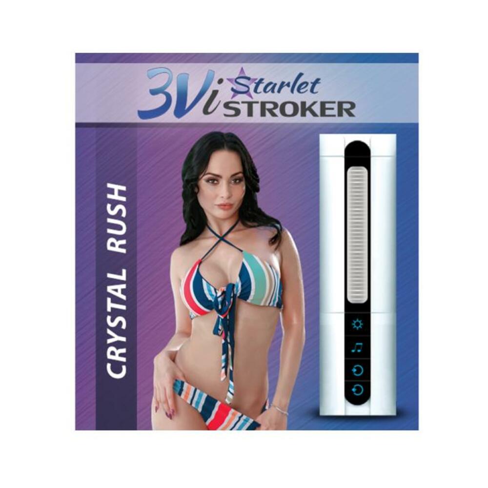 3vi Talking, Vibrating, Suction Starlet Stroker Crystal Rush-Starlet Stroker-Sexual Toys®