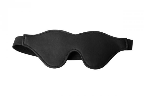 Strict Fleece Lined Blindfold Black O/S-Strict-Sexual Toys®