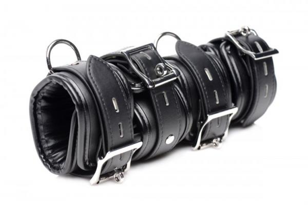 Strict Slave Bondage Shackle Set Black-Strict-Sexual Toys®