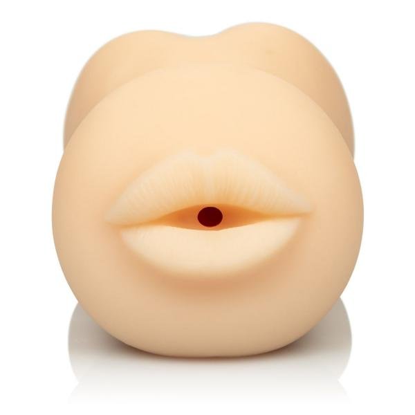 Stroke It Mouth Ass Dual Ended Beige Stroker-Stroke It-Sexual Toys®