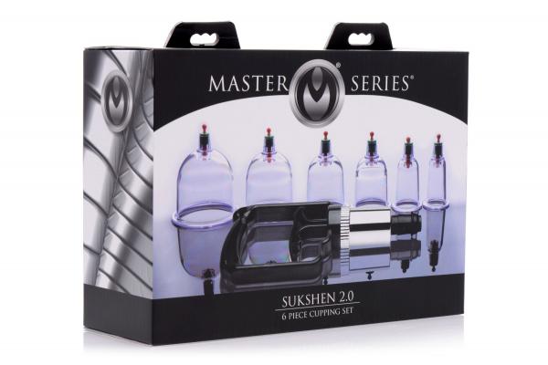 Sukshen 6 Piece Cupping Set With Acu-Points-Master Series-Sexual Toys®