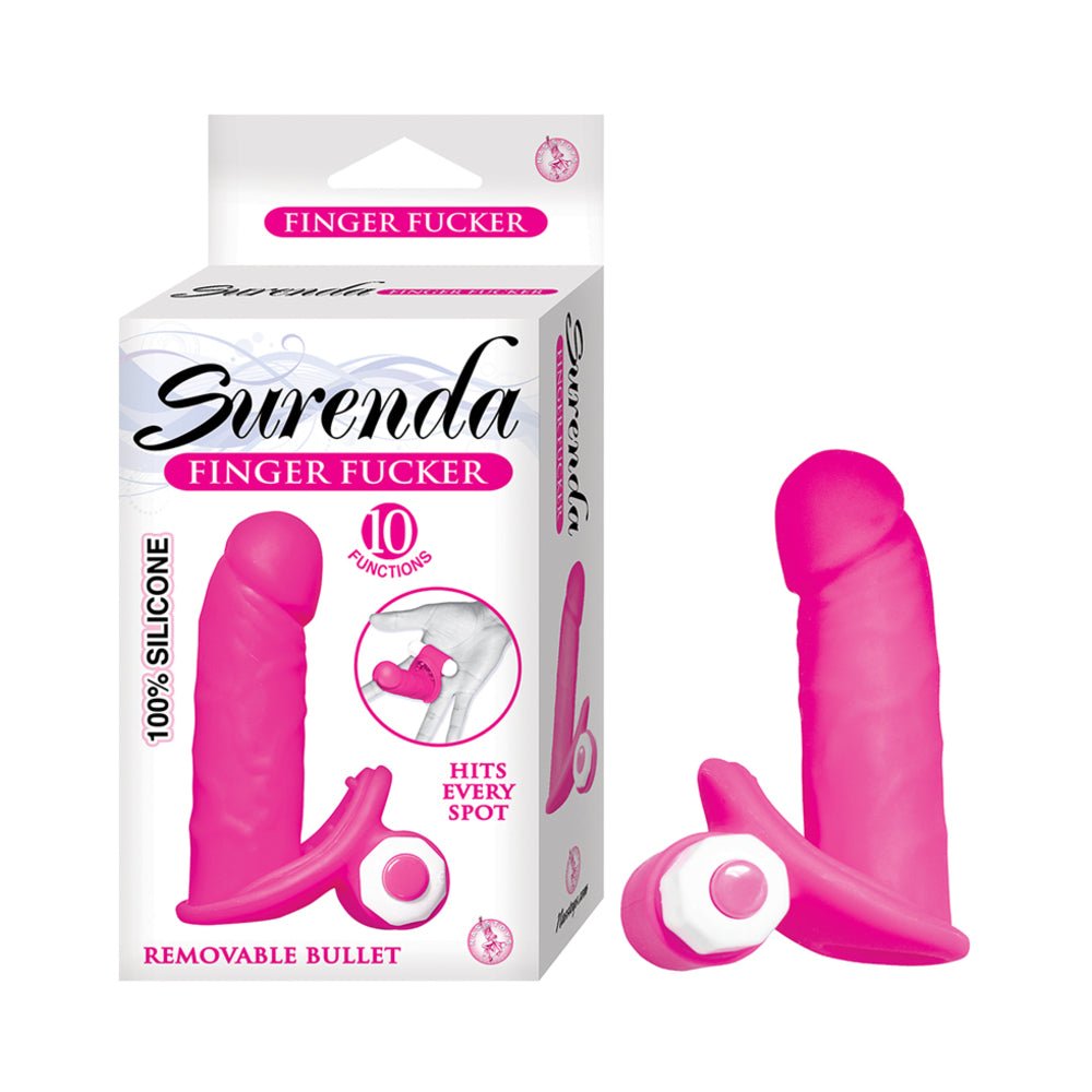 Surenda Finger F*cker Pink Vibrator-Nasstoys-Sexual Toys®