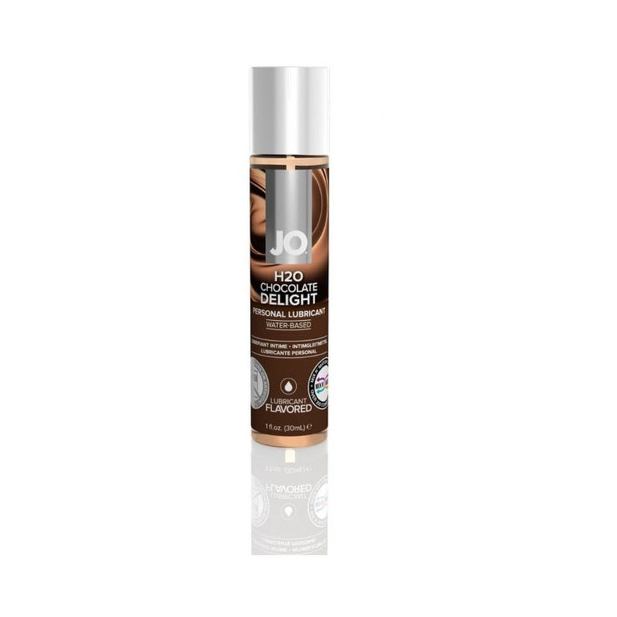 System JO H2O Flavored Lubricant Chocolate 1oz-blank-Sexual Toys®