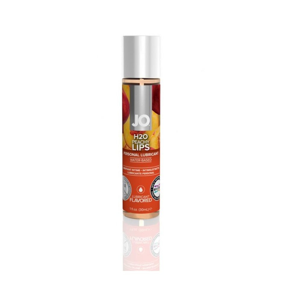 System JO H2O Flavored Lubricant Peach 1oz-blank-Sexual Toys®