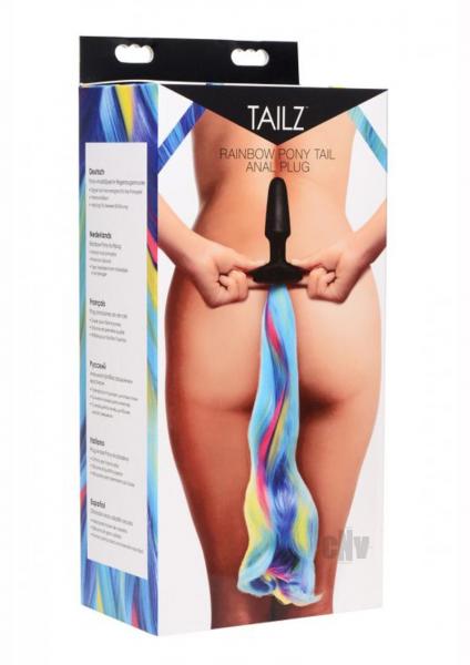 Tailz Rainbow Pony Tail Anal Plug-Tailz-Sexual Toys®