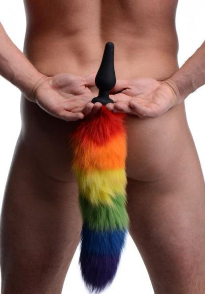 Tailz Rainbow Tail Silicone Butt Plug-Tailz-Sexual Toys®