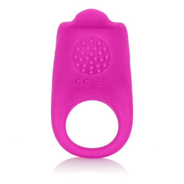 Teasing  Enhancer Ring Silicone Rechargeable Pink-blank-Sexual Toys®