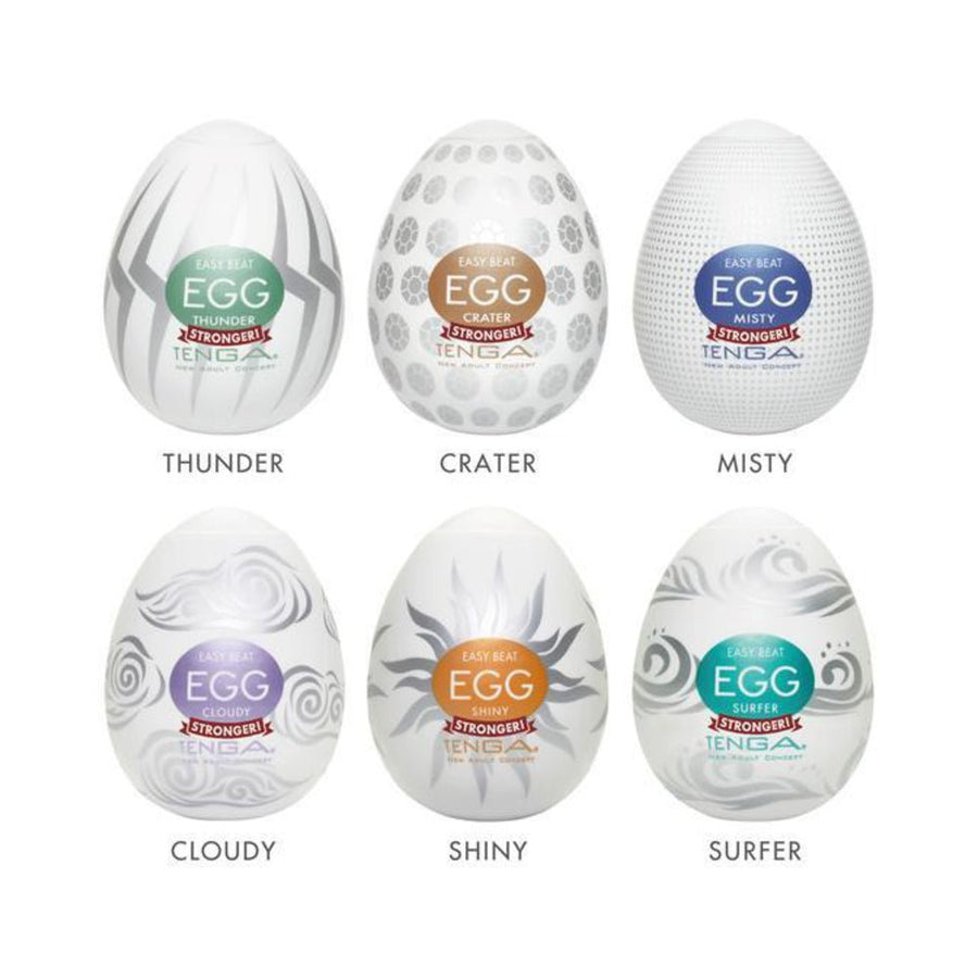 Tenga Egg Variety Pack Hard Boiled Strokers 6 Pack-blank-Sexual Toys®