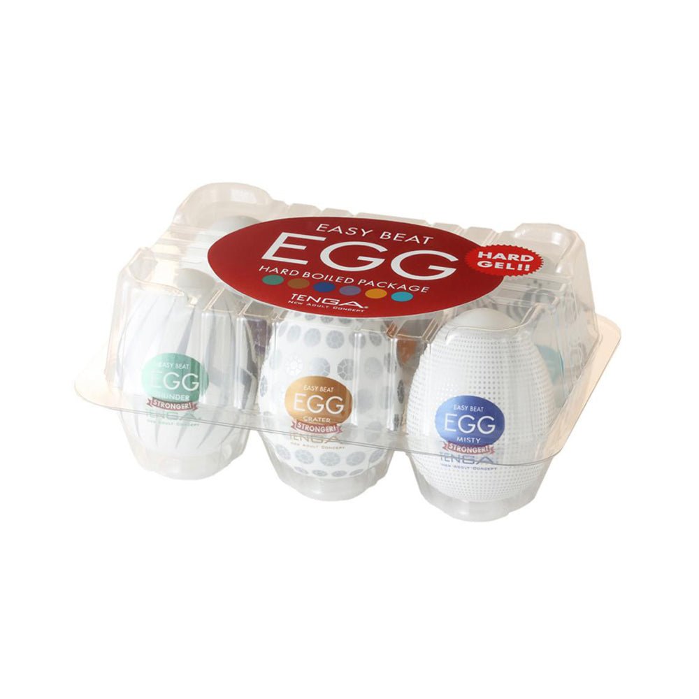 Tenga Egg Variety Pack Hard Boiled Strokers 6 Pack-blank-Sexual Toys®