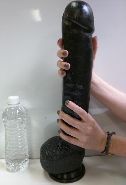 The Black Destroyer Huge 16.5 inches Dildo-Master Series-Sexual Toys®