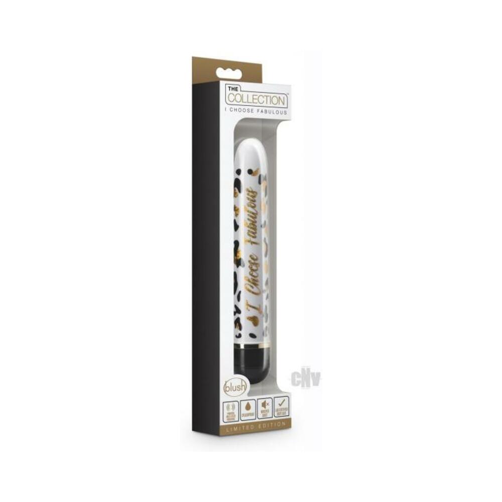 The Collection - I Choose Fabulous Slimline Vibrator - Black-Blush-Sexual Toys®