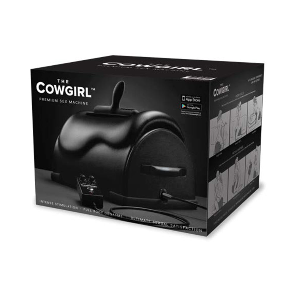 The Cowgirl Premium Sex Machine Black-Cowgirl-Sexual Toys®