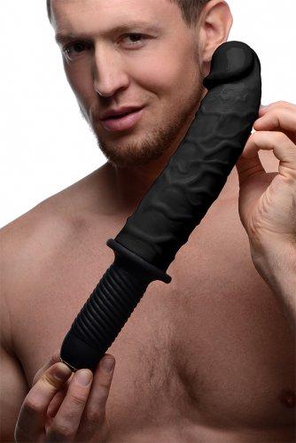 The Curved Dicktator Vibrating Giant Dildo-Master Series-Sexual Toys®