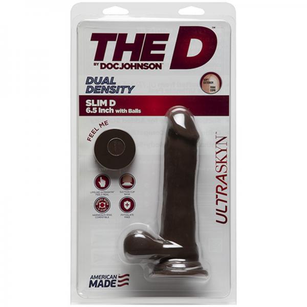 The D Slim D Ultraskyn 6" Cock-Doc Johnson-Sexual Toys®
