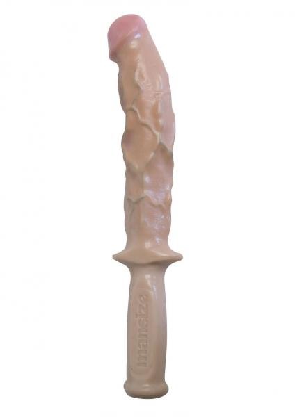 The Hard Rammer Easy Grip Handle - Beige-blank-Sexual Toys®