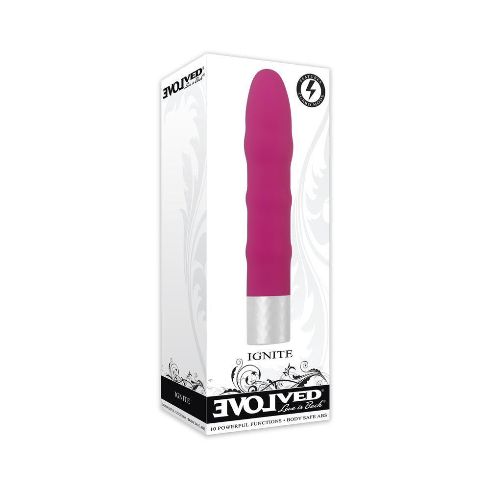 The Ignite Turbo Boost Plastic Vibrator Pink-Evolved-Sexual Toys®
