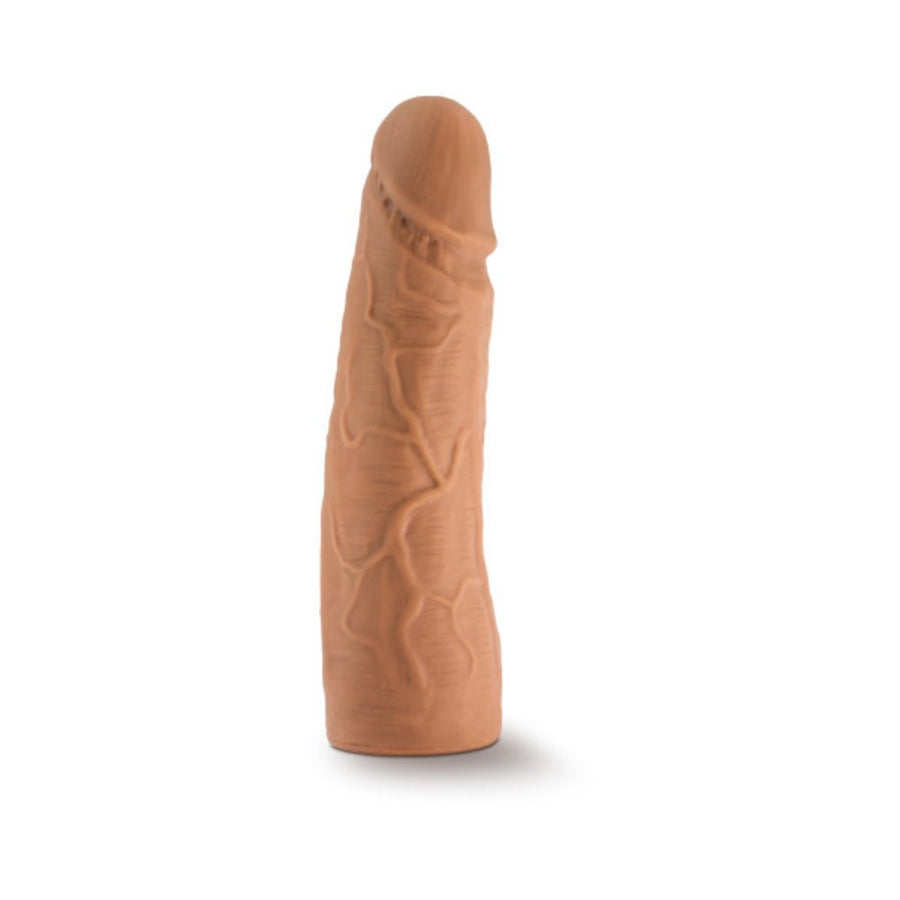 The Realm - Realistic 7in Lock On Dildo - Mocha-Blush-Sexual Toys®