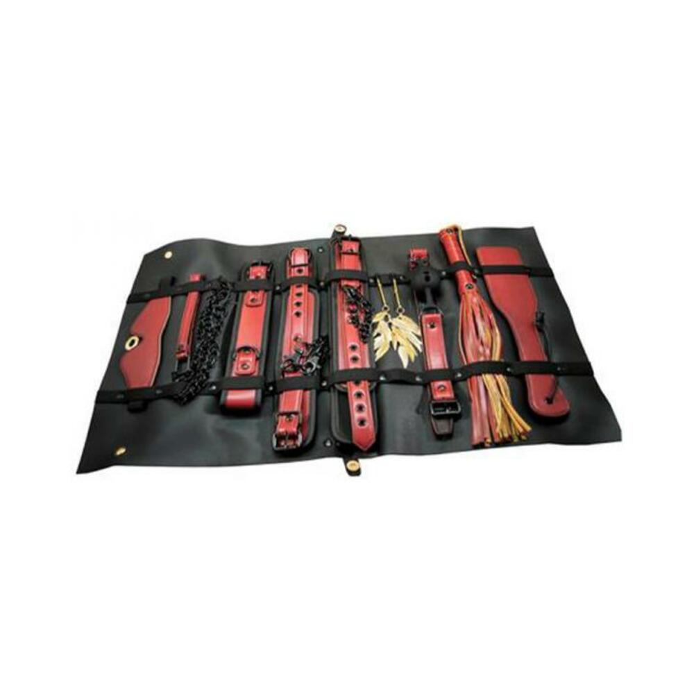 The Traveler Restraint & Bondage Play Kit Red 10 Pcs-blank-Sexual Toys®
