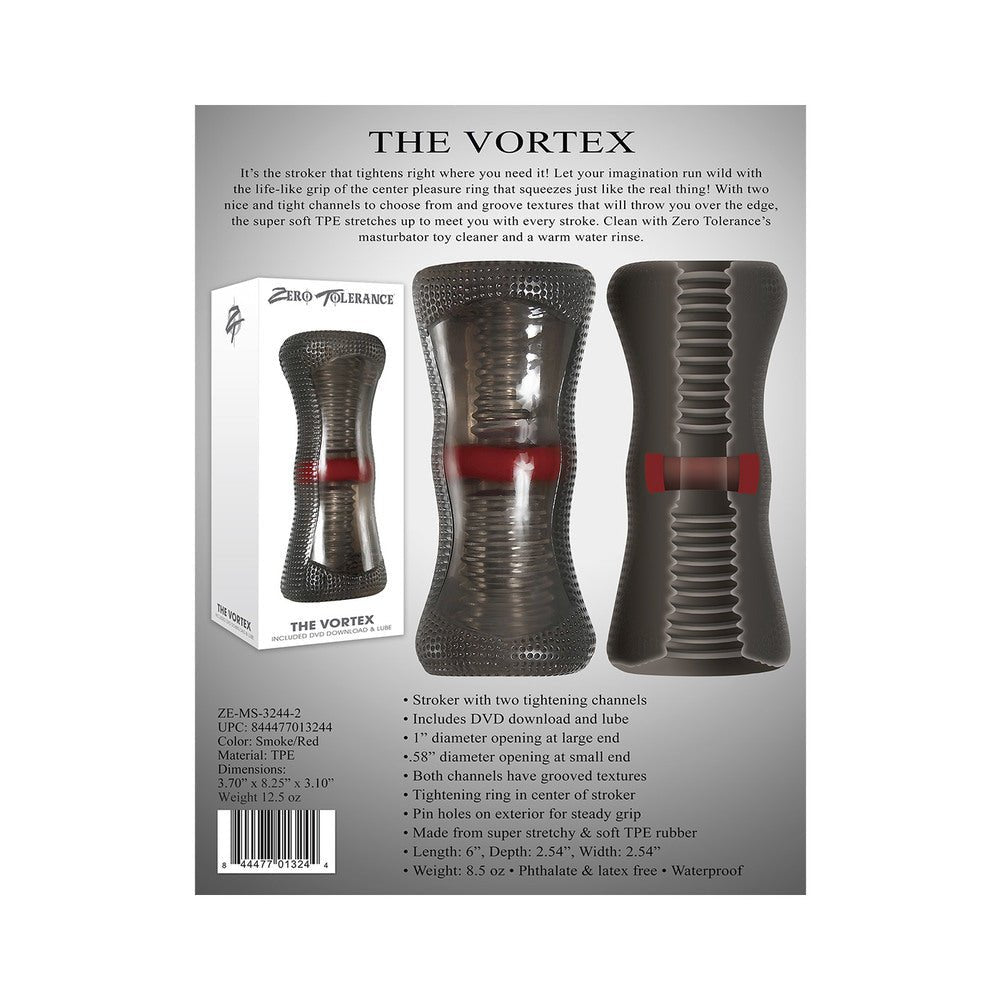 The Vortex Stroker Tightening Channels Smoke-Zero Tolerance-Sexual Toys®