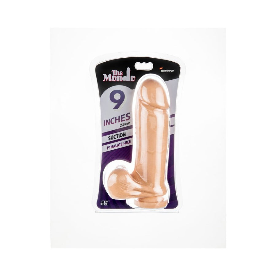 Thick Cock Balls 9 Inches Suction Cup Beige Dildo-Si Novelties-Sexual Toys®