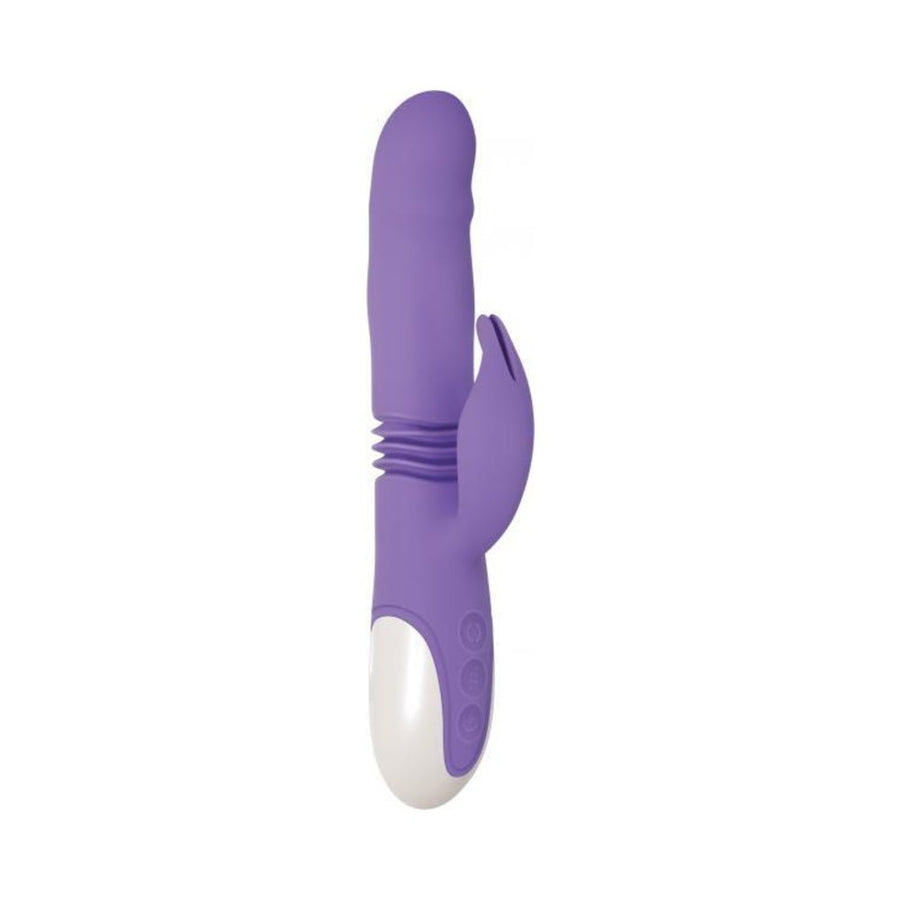 Thick &amp; Thrust Bunny Purple Rabbit Vibrator-Evolved-Sexual Toys®