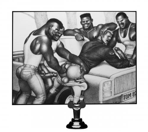 Tom of Finland 5 Speed Silicone P-Spot Vibe Black-Tom of Finland-Sexual Toys®