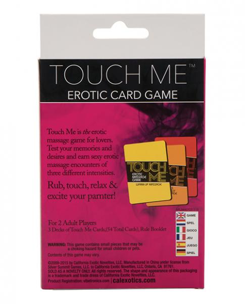Touch Me Erotic Massage Card Game-Touch Me-Sexual Toys®