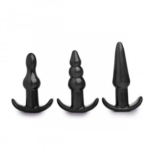 Trinity Vibes 4 Piece Vibrating Anal Plug Set-Trinity Vibes-Sexual Toys®