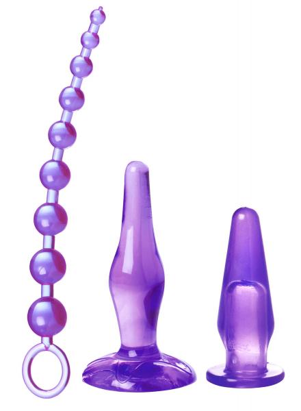 Amethyst Adventure 3 Piece Anal Toy Kit-Trinity Vibes-Sexual Toys®