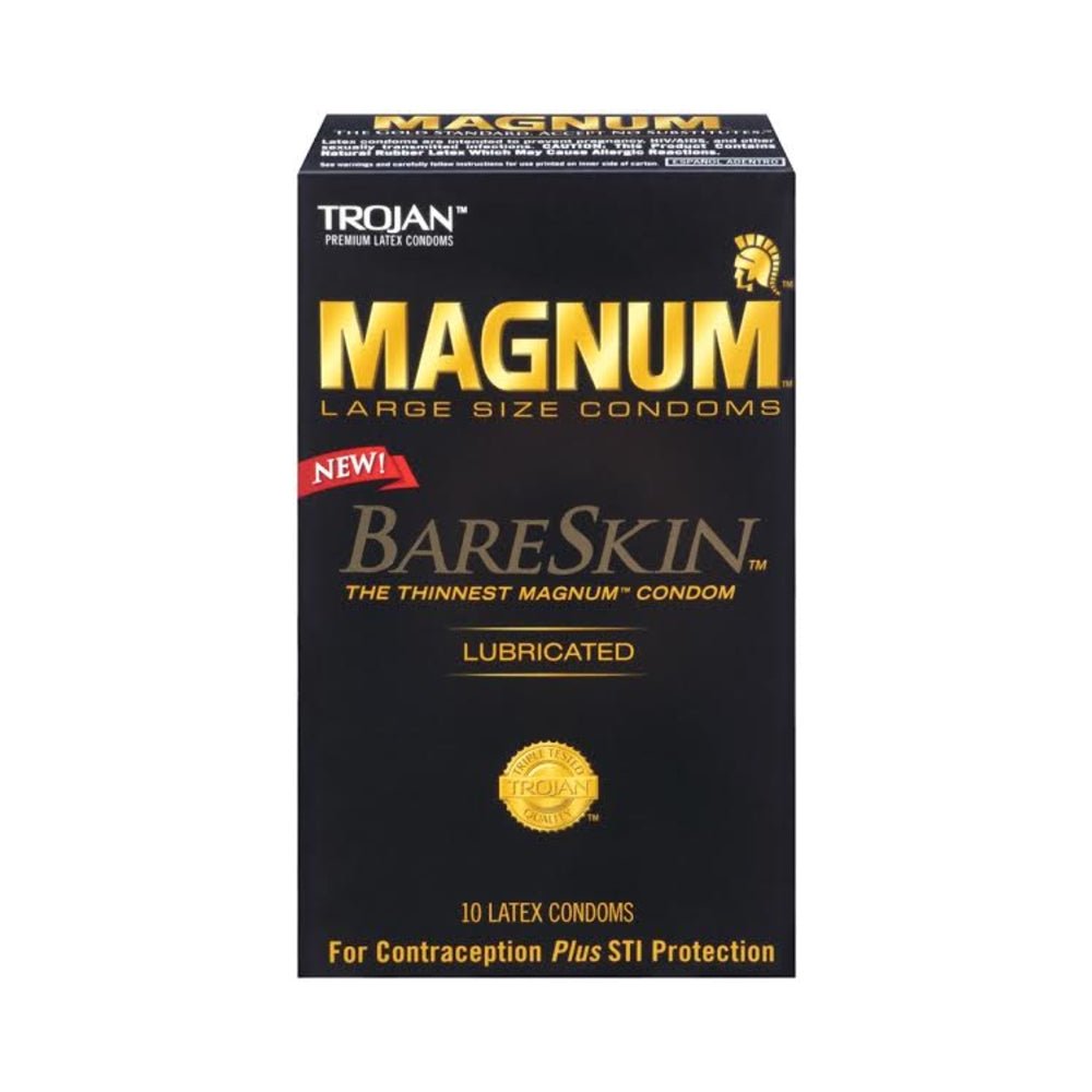 Trojan Magnum Bareskin Condoms (10)-Paradise Marketing-Sexual Toys®