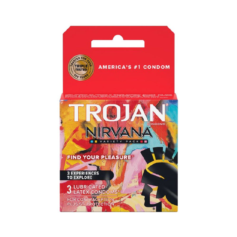 Trojan Nirvana 3pk-Paradise Marketing-Sexual Toys®