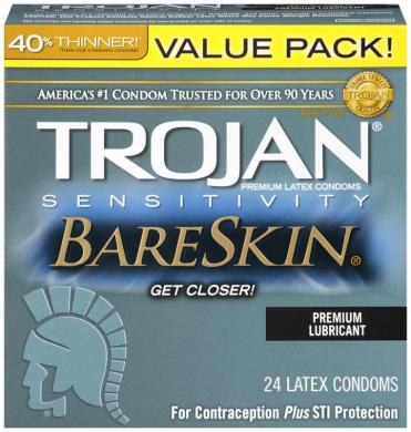 Trojan Sensitivity Bareskin Lubricated-Trojan-Sexual Toys®