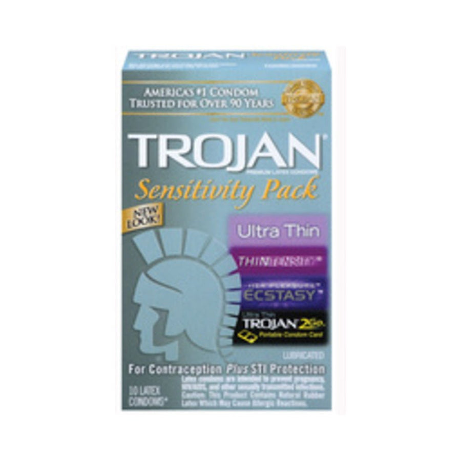 Trojan Sensitivity Latex Condoms Variety Pack 10 Count-blank-Sexual Toys®