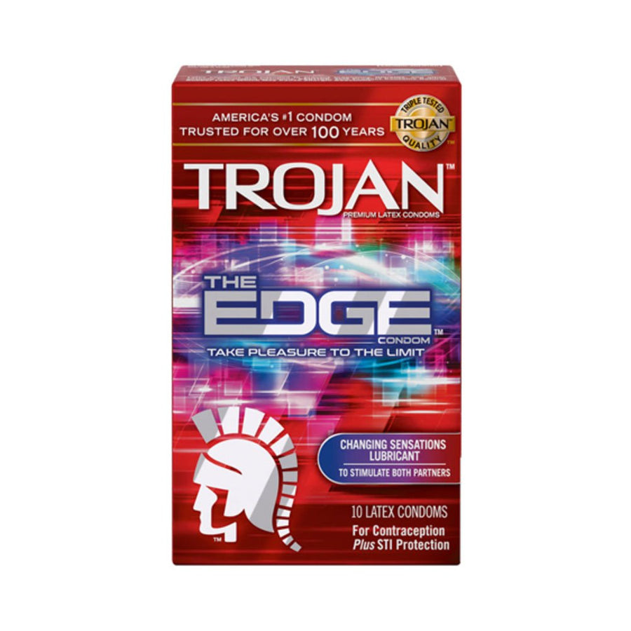 Trojan The Edge 10pk-Paradise Marketing-Sexual Toys®