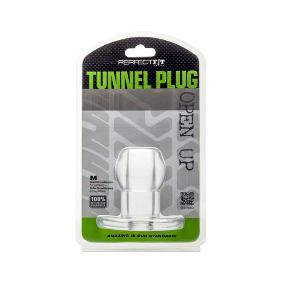 Tunnel Plug Clear Medium-blank-Sexual Toys®