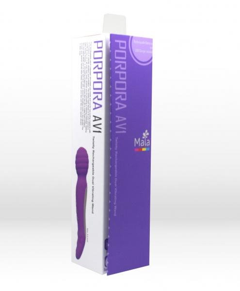 Twisty Dual Vibrating Wand Neon Purple-Twistty-Sexual Toys®