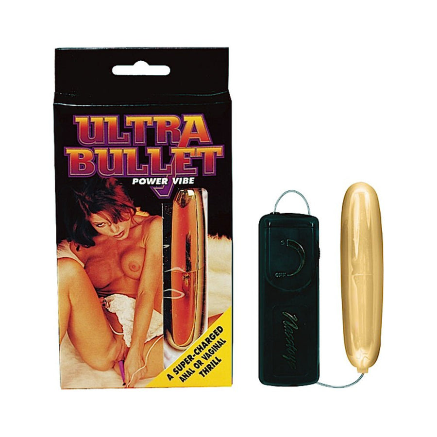 Ultra Bullet with Controller (Gold)-Nasstoys-Sexual Toys®
