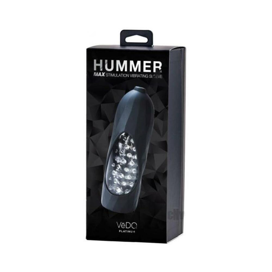 Vedo Hummer 2.0 Rechargeable Vibrating Sleeve Black Pearl-VeDO-Sexual Toys®