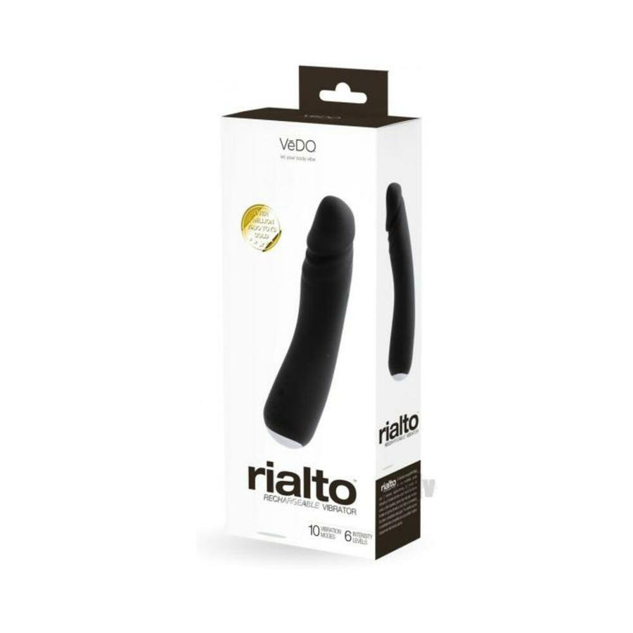Vedo Rialto Rechargeable Vibe Black Pearl-VeDO-Sexual Toys®