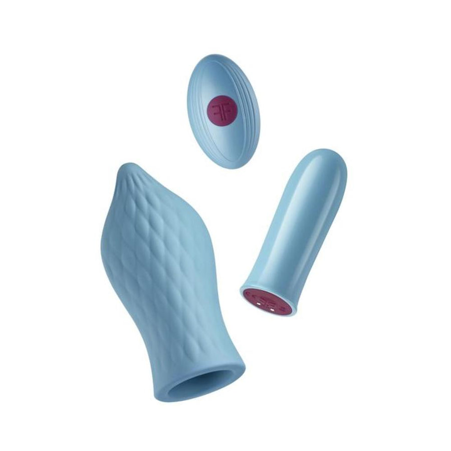 Versa Bullet Plus T Sleeve  Light Blue-FemmeFunn-Sexual Toys®