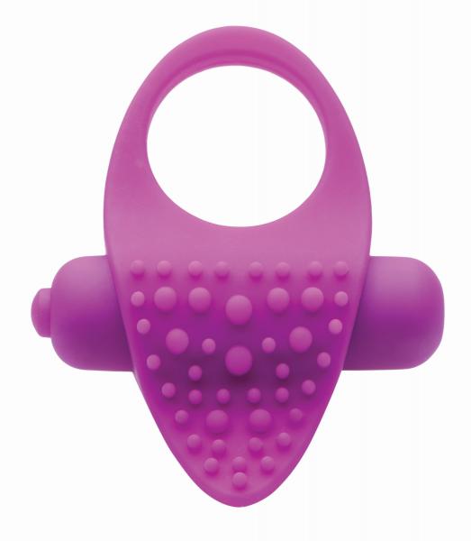Versa Tingler Cock Ring, Finger Vibe Clit Stim Purple-Frisky-Sexual Toys®