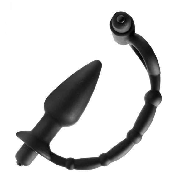 Viaticus Dual Cock Ring And Anal Plug Vibe-Master Series-Sexual Toys®
