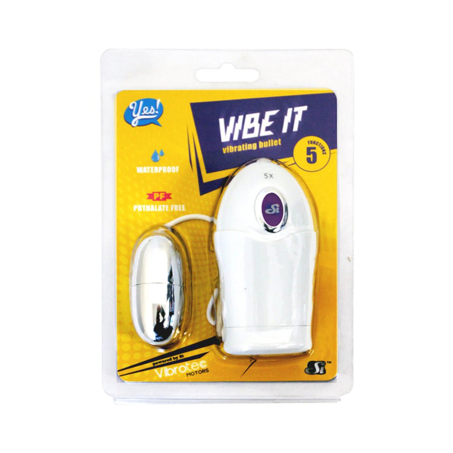 Vibe It White Bullet Vibrator-Si Novelties-Sexual Toys®